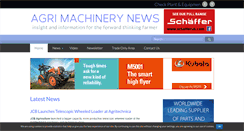 Desktop Screenshot of agrimachinerynews.com